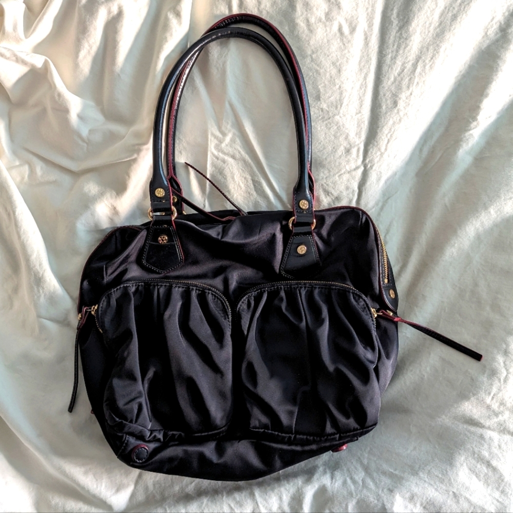 MZ Wallace Black Nylon Shoulder Bag